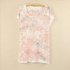 Sea Wind Scenery Print Tops Tee Shirts