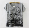Sea Wind Scenery Print Tops Tee Shirts
