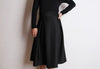 Pleated Midi Skirt High Waist