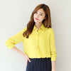 Casual Tops Long Sleeve Chiffon Shirt