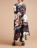 Vintage Fashion Autumn Style Cotton Dress