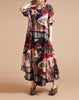 Vintage Fashion Autumn Style Cotton Dress