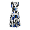 Summer Style Floral Print Maxi Dresses