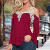 Off Shoulder Loose Sexy Long Sleeve
