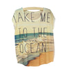 Sea Wind Scenery Print Tops Tee Shirts