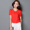 Elegant Lady Office Shirts Women Blouse