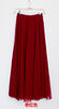 Elastic High Waist Chiffon Skirts